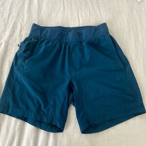 Lululemon T.H.E. Short Linerless 7" Men’s Medium teal
